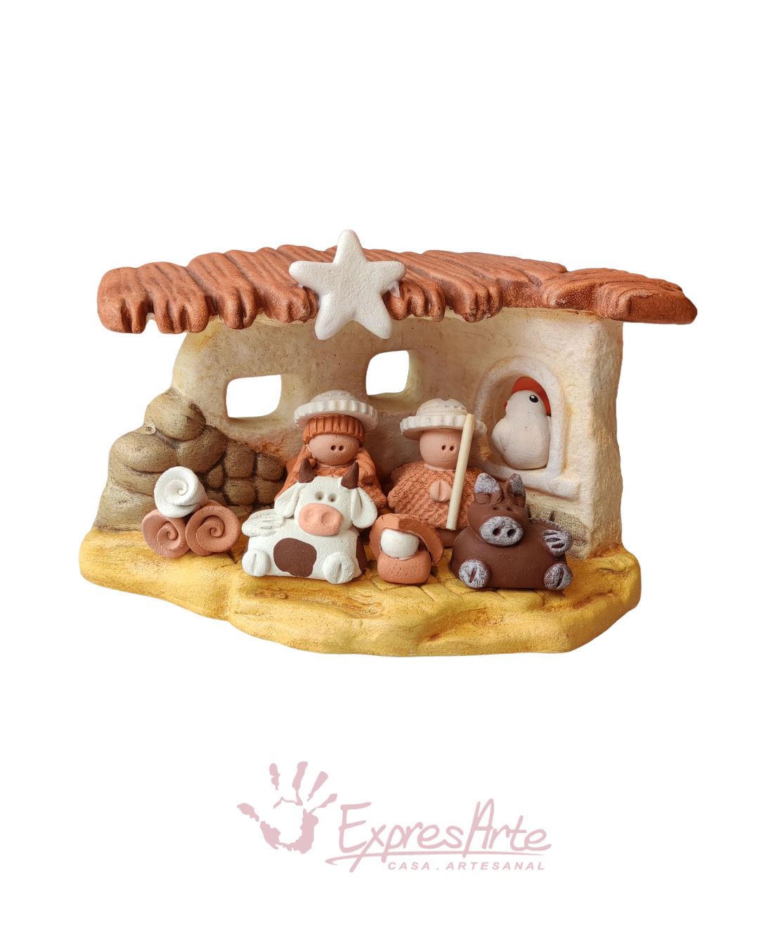 PESEBRE EN ARCILLA # 002