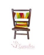 Silla en Fique con Espaldar pequeña