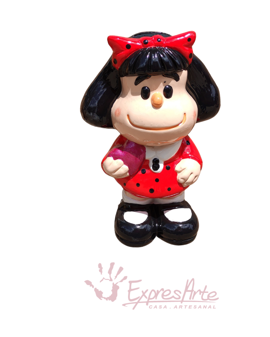 Alcancía Mafalda de pie