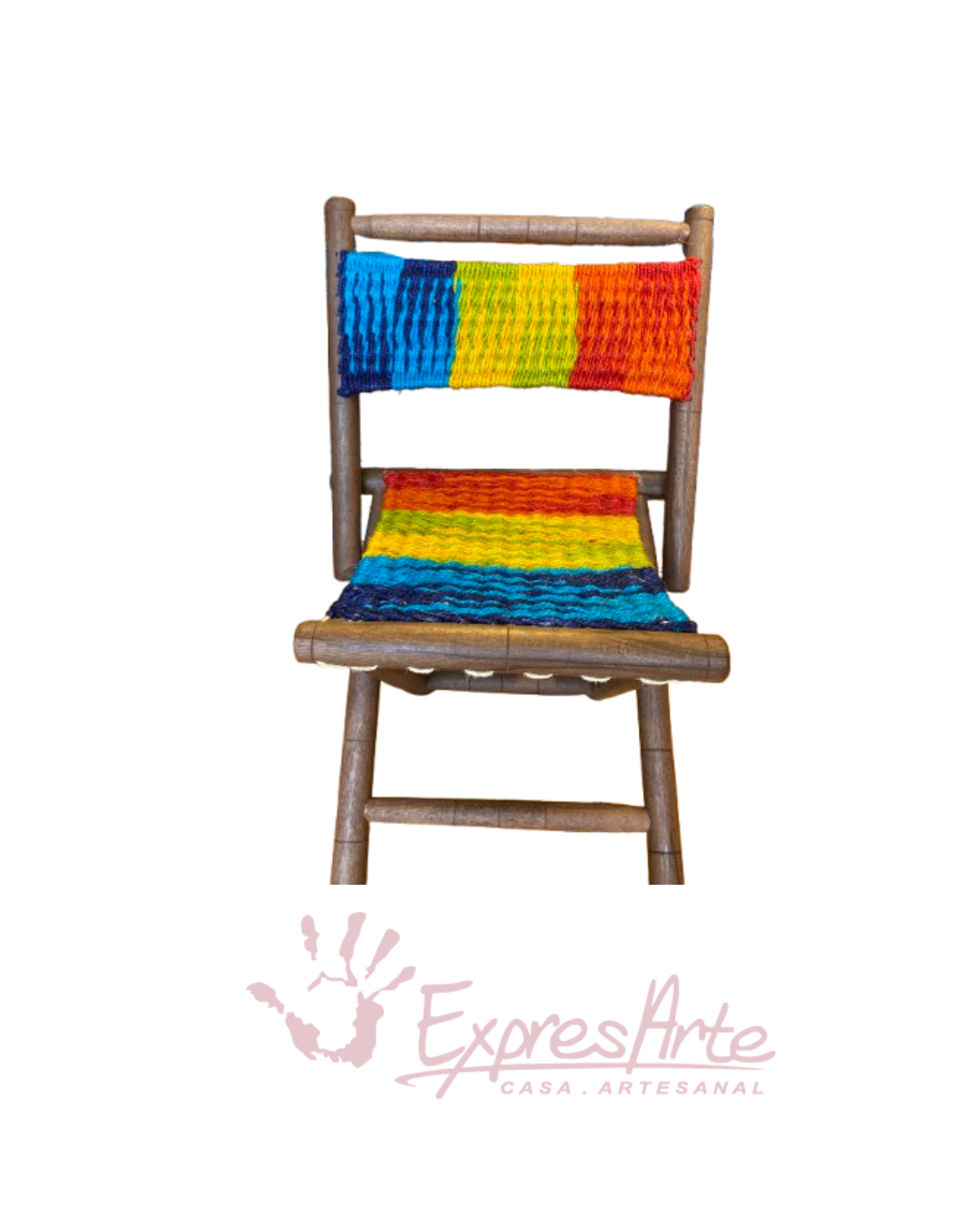 Silla en Fique con Espaldar grande