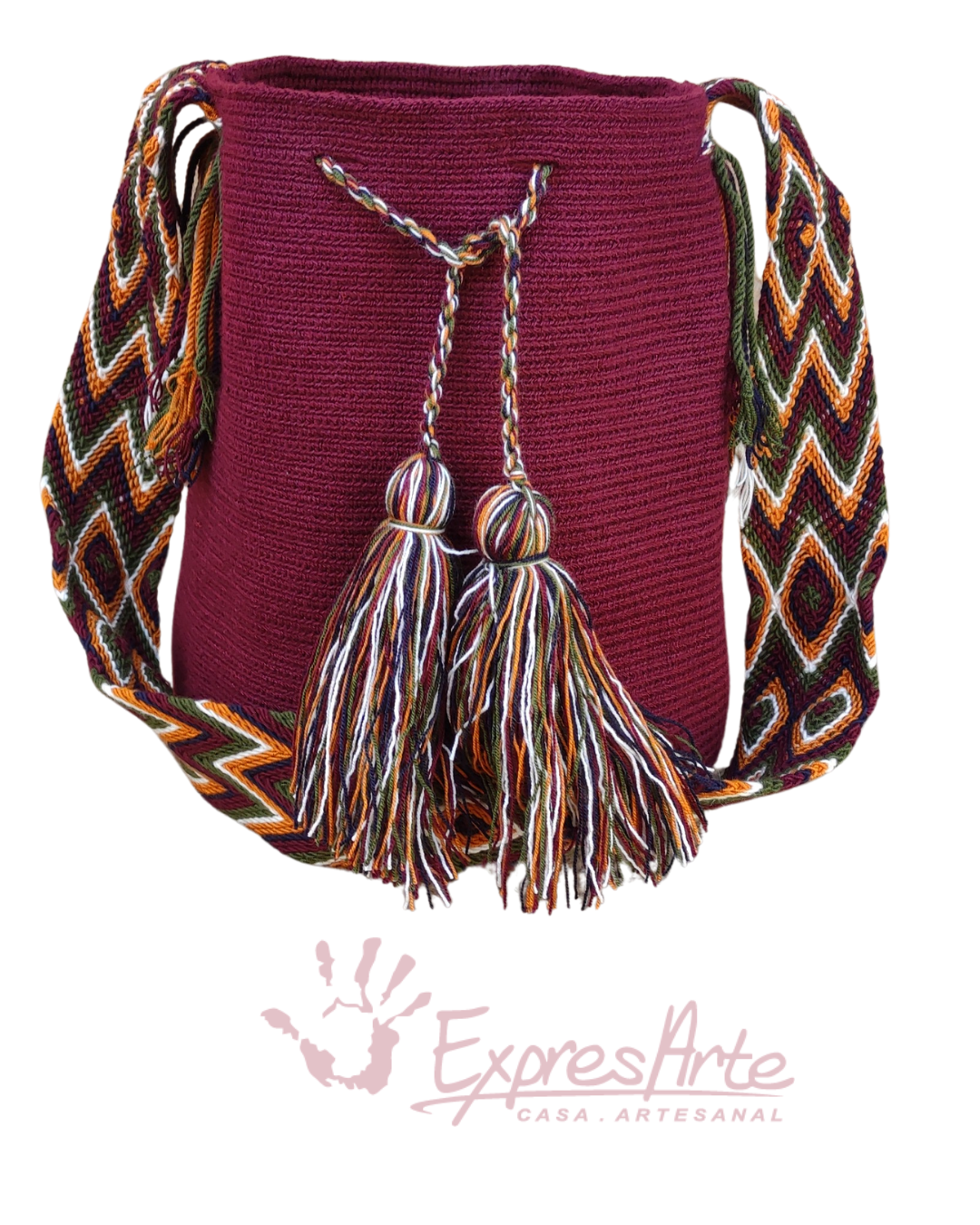MOCHILA WAYUU GRANDE UNICOLOR