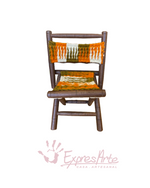 Silla en Fique con Espaldar pequeña