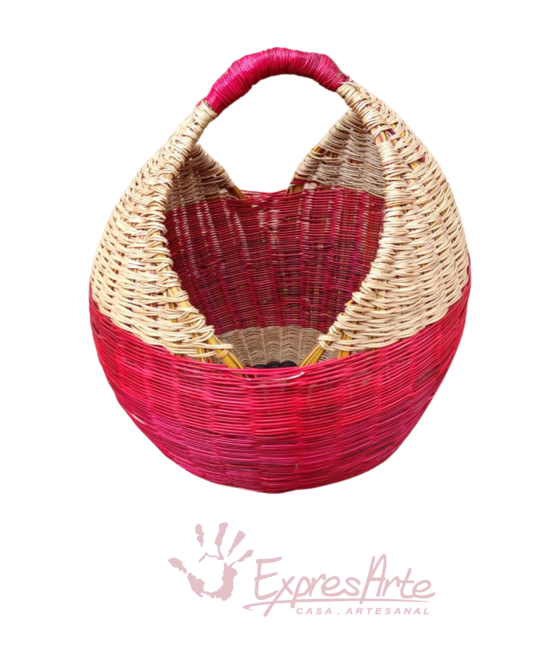 CANASTO EN ESPARTO