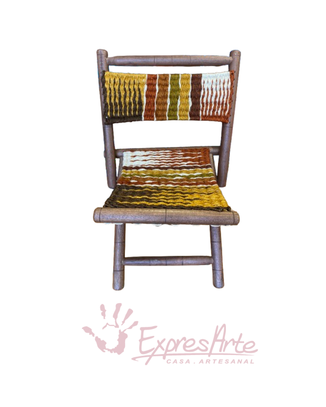 Silla en Fique con Espaldar grande