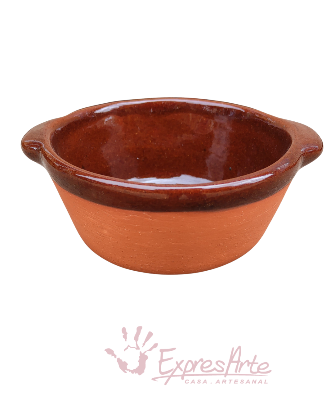 TAZA NATURAL ESMALTADA PEQUENA