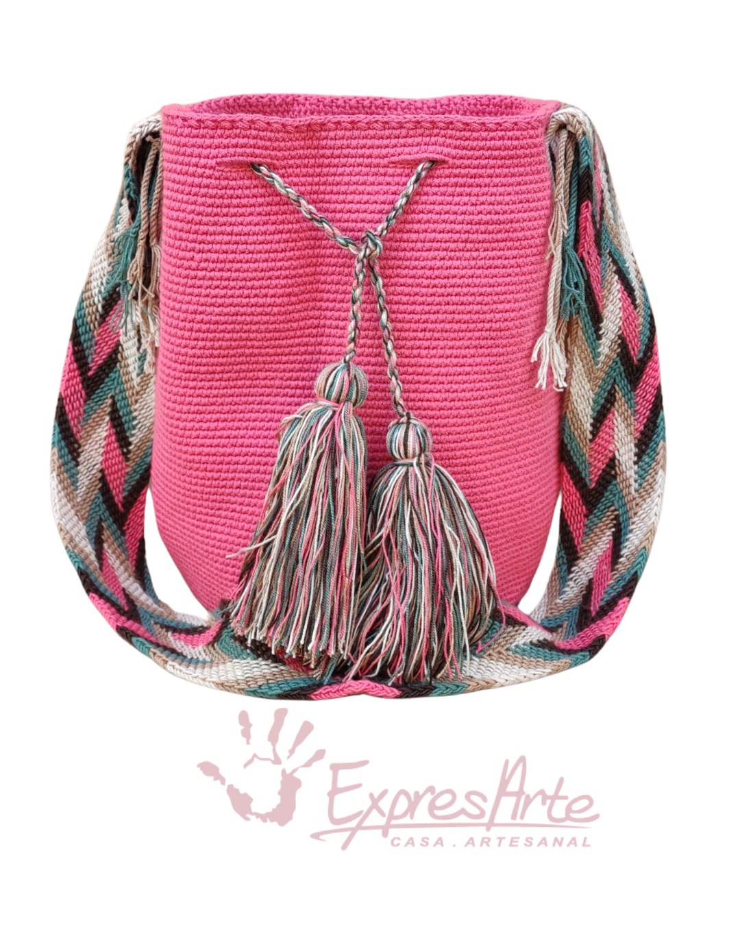 MOCHILA WAYUU GRANDE UNICOLOR