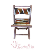 Silla en Fique con Espaldar pequeña