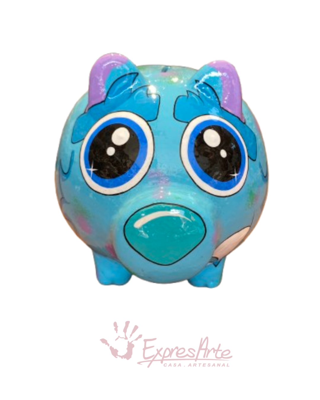 ALCANCIA DECORADA MONSTER 25 cm.