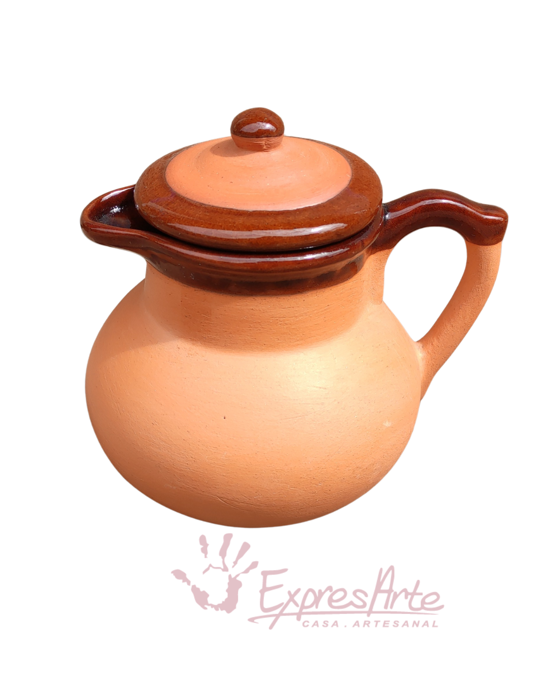 JARRA ESMALTADA NATURAL PEQUENA