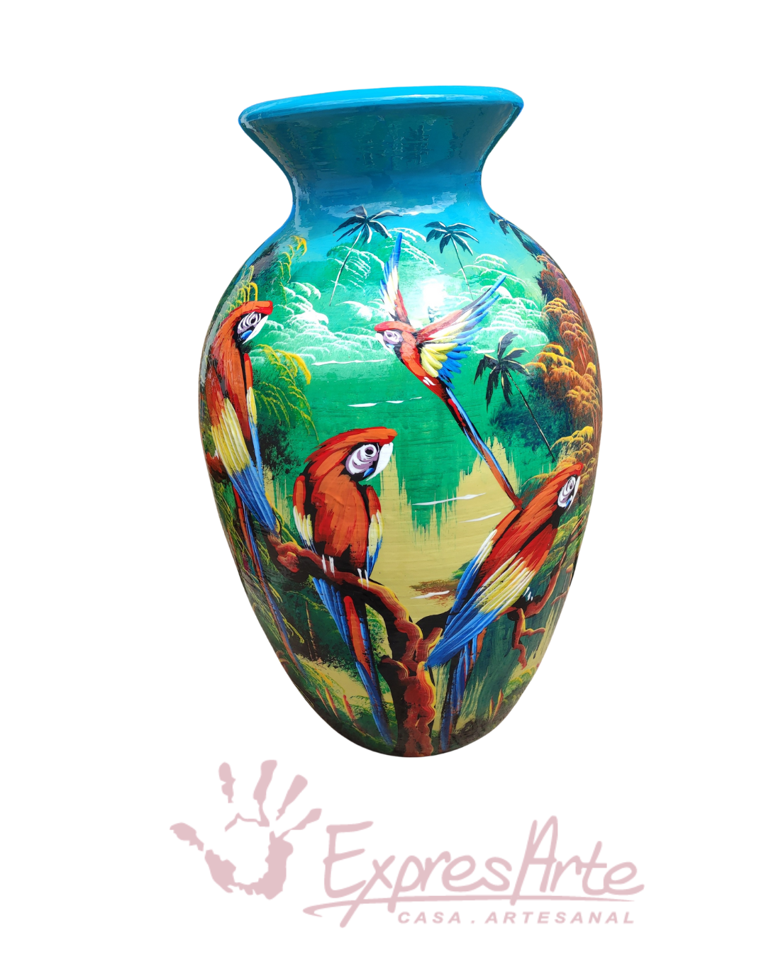 JARRON PINTADO A MANO