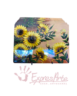 JUEGO DE 6 INDIVIDUALES PINTADOS A MANO