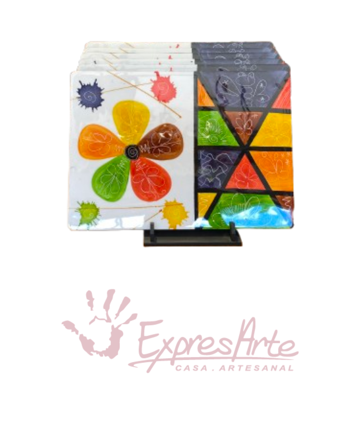 JUEGO DE 6 INDIVIDUALES RECTANGULAR