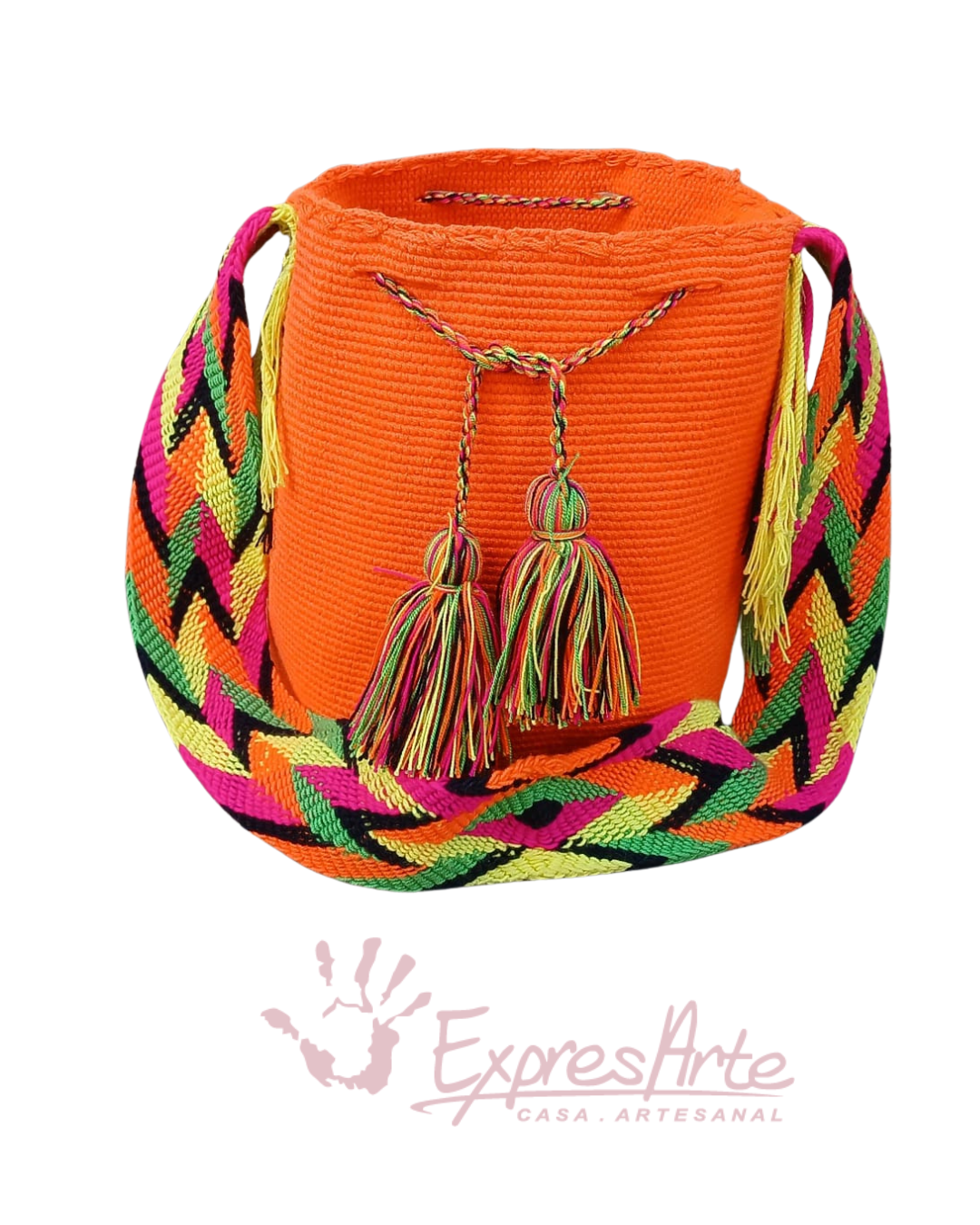 MOCHILA WAYUU GRANDE UNICOLOR