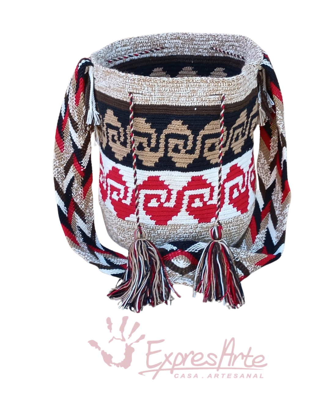MOCHILA WAYUU DE DISENO GRANDE