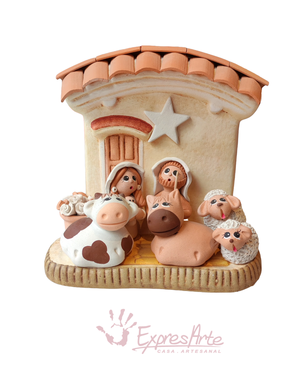 PESEBRE ARCILLA TECHO