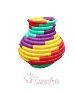 JARRON EN FIQUE DE COLORES