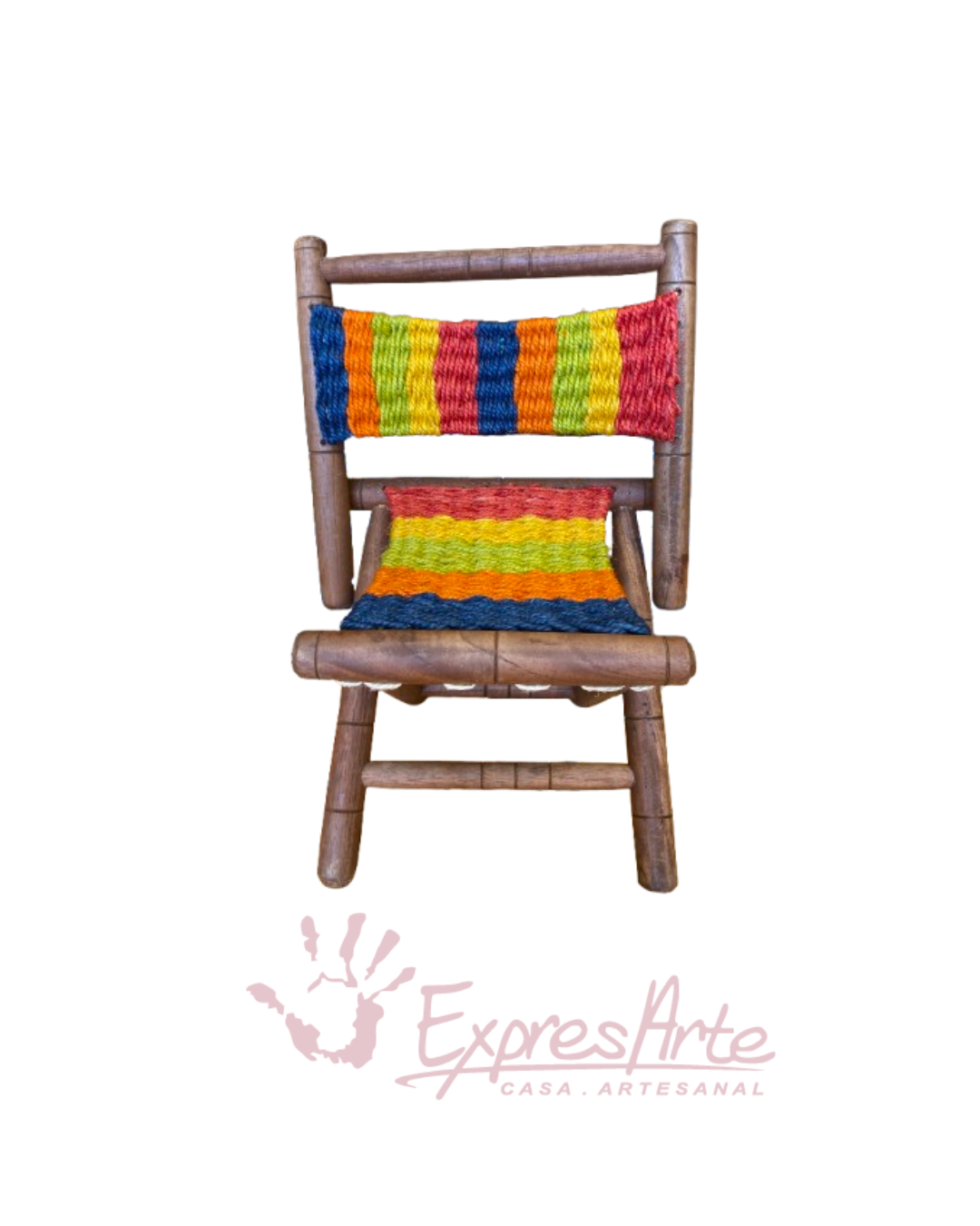 Silla en Fique con Espaldar grande